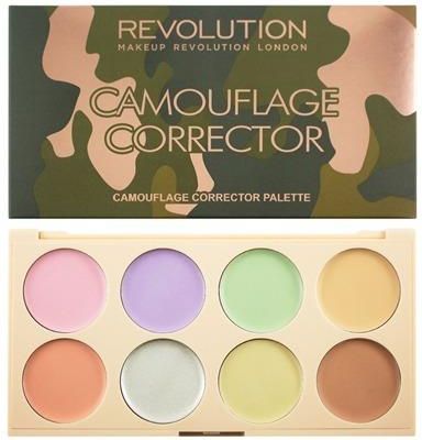 Makeup Revolution Camouflage Corrector Palette Paleta do Korygowania Makijażu 1 szt.