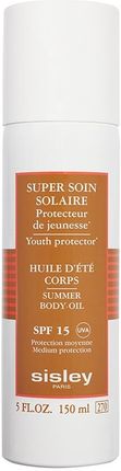 Sisley Super Soin Solaire Summer Body Oil Spf15 Olejek Ochronny do Ciała 150ml 