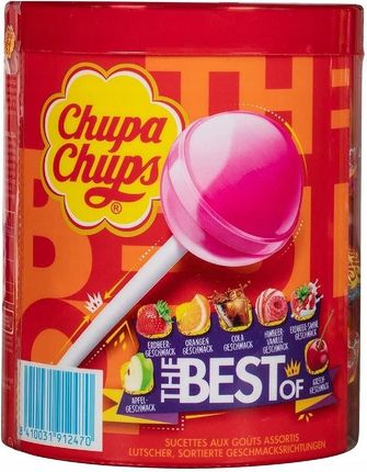 Chupa Chups The Best Of Tuba 50szt 600g