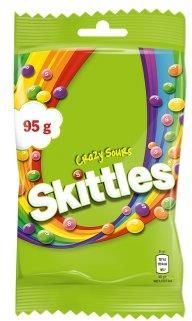 Skittles Crazy Sours Cukierki Do Żucia 95 G