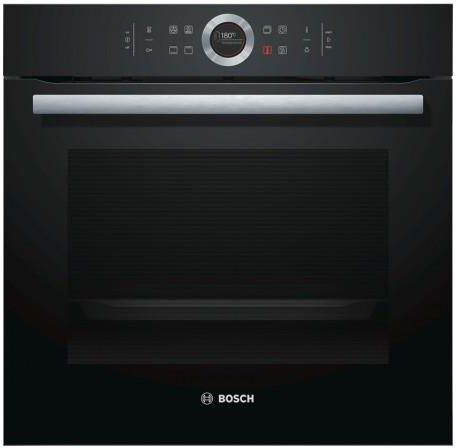 Электрический духовой шкаф bosch hbg634bb1 черный