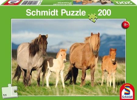 Schmidt Spiele puzzle Konie - rodzinne zdjęcie (106278)