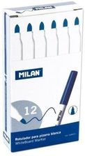 Zdjęcie milan Marker do tablic cienki zielony (12szt) - Oborniki