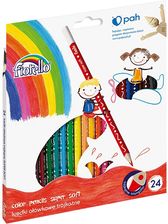 Zdjęcie Fiorello Kredki ołówkowe Super Soft 24 kolory trójkątne - Miasteczko Śląskie