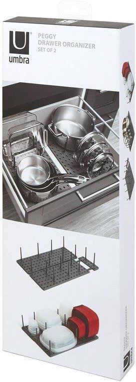 Umbra Organizer do szuflad kuchennych Peggy 1004318149 - zdjęcie 5 Umbra Organizer do szuflad kuchennych Peggy 1004318149