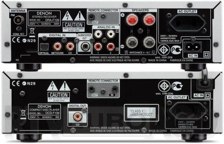Sprzęt audio z outletu Denon D-F109C (DRA-F109 + DCD-F109 + SC