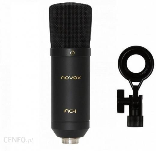Novox NC-1 Mikrofon Pojemnościowy USB Czarny 
