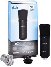Novox NC-1 Mikrofon Pojemnościowy USB Czarny  - Mikrofony
