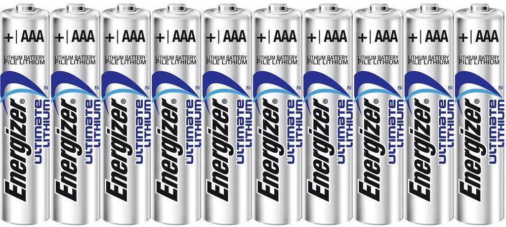 LR3-1250 mAh 1,5V LR03 8x Energizer AAA ULTIMATE LITHIUM BATTERIEN L92