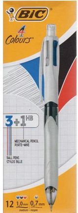 Bic Długopis 4 Colours Z Ołówkiem (12Szt)