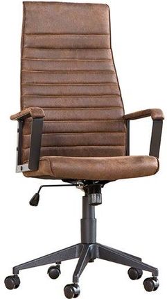 Krzesło biurowe Vivian II vintage, brown