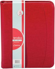 Zdjęcie Teczka A4 709 czerwona na suwak ANTRA - Świdnica