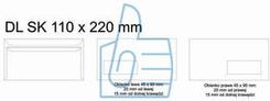 Zdjęcie Adart Koperta biała DL SK/1000 szt. PBA106A - Lewin Brzeski