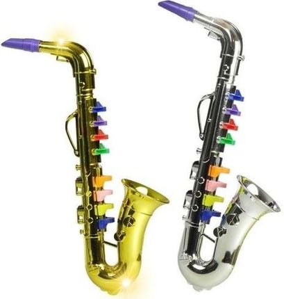 Lean Toys Instrument muzyczny saksofon mix kolorów