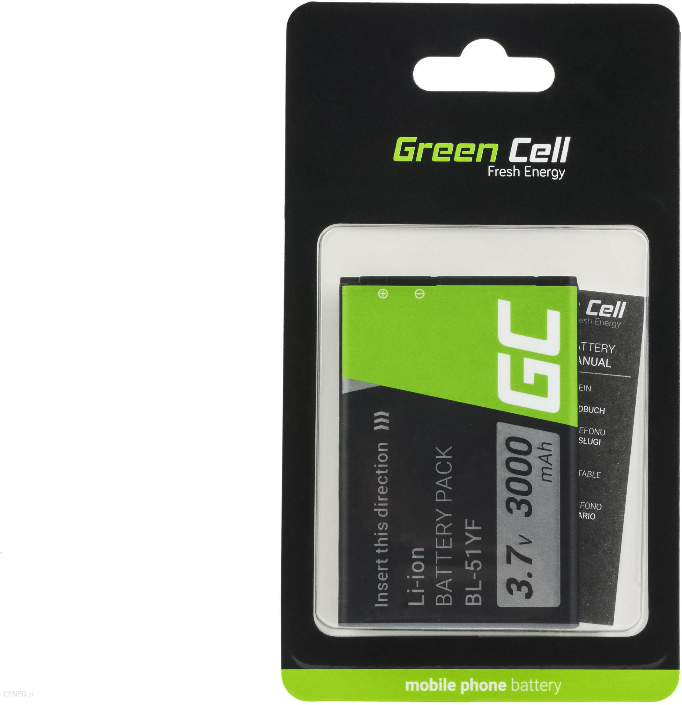 Bateria Green Cell Bateria Bl-51Yf Do Telefonu Lg G4 (Bp47) - Opinie i ...