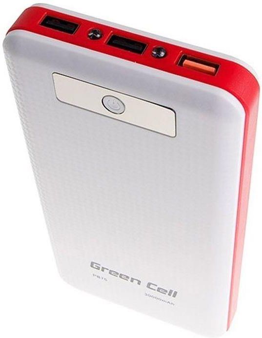 Green Cell Powerbank Green Cell 30000 mAh biały - Sklep, Opinie, Cena w Allegro product image