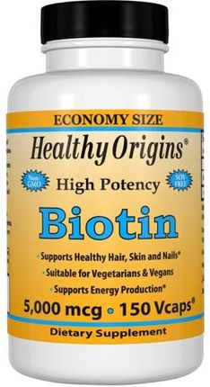 Healthy Origins Biotyna 5000mcg 150 kaps.
