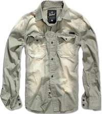 Koszula BRANDIT Hardee Denim Olive-Grau (4018.9) - Koszule