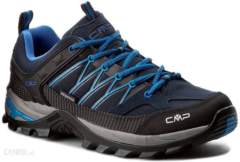  Trekkingi CMP - Rigel Low Trekking Shoes Wp 3Q54457 Black/Blue