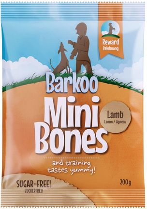 Barkoo Mini Bones Żwacze 4x200g