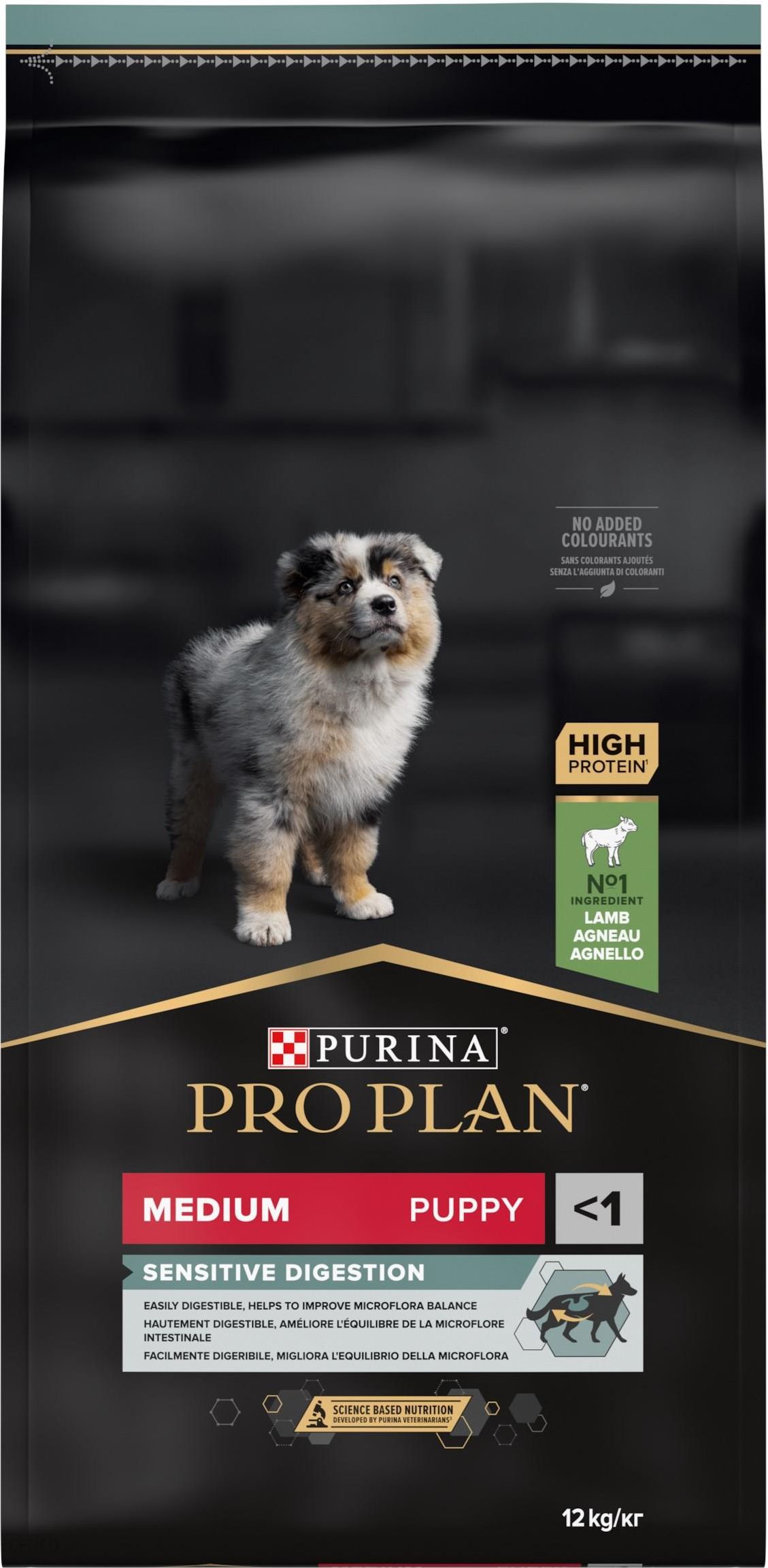 pro plan medium puppy dog food chicken 12kg