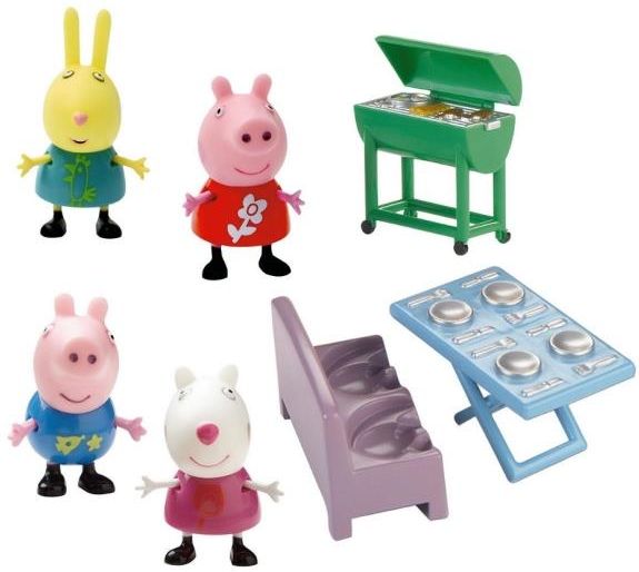 Character Options Świnka Peppa Zestaw 4 Figurki Piknik W Parku 294121 ...