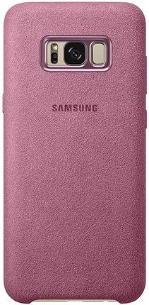 Samsung Alcantara Cover do Galaxy S8 Plus Różowy (EF-XG955APEGWW)