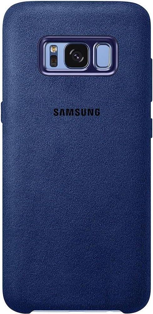 Samsung Alcantara Cover Do Galaxy S8 Plus Niebieski Ef Xg955alegww