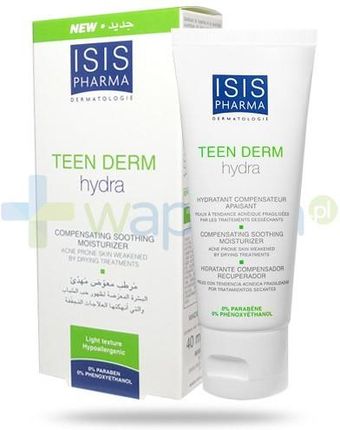 Isis TeenDerm Hydra krem nawilżający do skóry trądzikowej 40ml