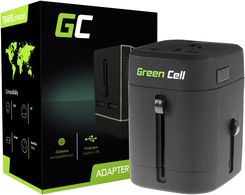 Green Cell Adapter do Gniazdka Elektrycznego Uniwersalny z Dwoma Portami USB AK40 - zdjęcie 1