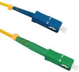 Qoltec Optic Patchcord SC/APC - SC/UPC simplex SM 9/125 G652D 1m (54289) 