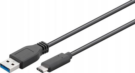 MicroConnect USB A - USB C (M/M) Czarny 3m (USB3.1CA3) 