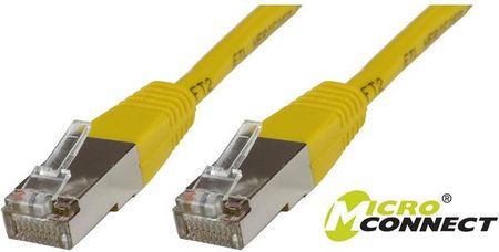MicroConnect Patchcord S/FTP CAT6 LSZH 5m żółty (SSTP605Y) 
