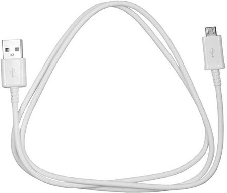 Samsung USB A - Micro USB Biały 1m (ECB-DU4AWE) 
