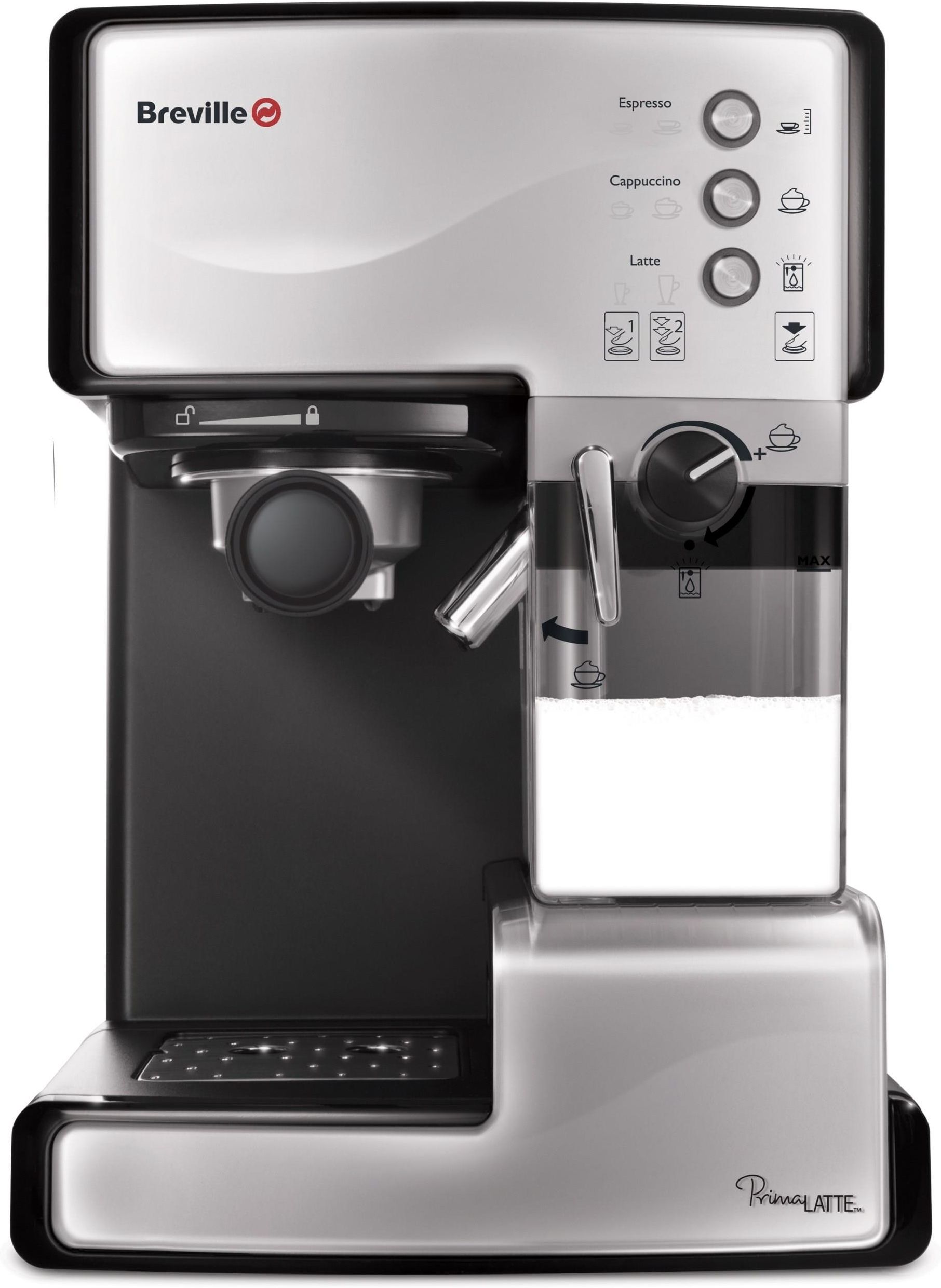  Ekspres Breville Prima Latte VCF045X Srebrny