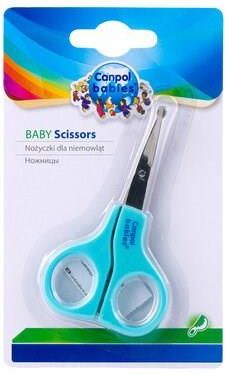 Canpol babies Round Tip Baby Nail Scissors with Cover