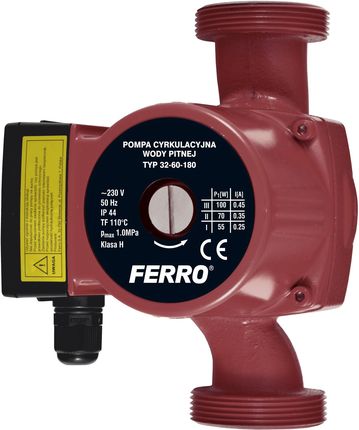 Ferro Pompa cyrkulacyjna 32-60-180 (0302W)
