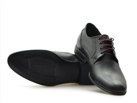 Pantofle Madej 361/133 Czarne lico