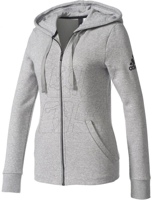 Adidas Essentials Solid Full Zip Hoodie W