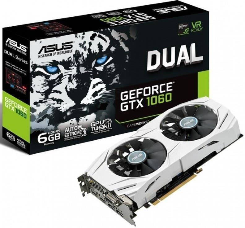 Asus gtx 1060 6gb dual нет изображения