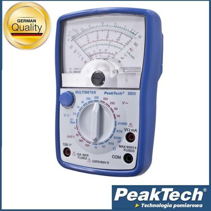 PeakTech Multimetr analogowy 500V 10A AC/DC 3201