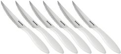 Tescoma Nóż Do Steków Presto 12cm 6szt Biały (86305611) - Noże stołowe