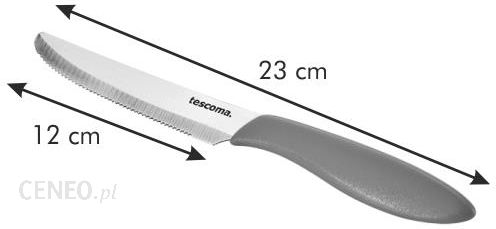 Tescoma Nóż Stołowy Presto 12cm 6szt Biały (86305411)