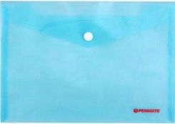 Zdjęcie Koperta na zatrzask A5 niebieska PP-233 - Czempiń