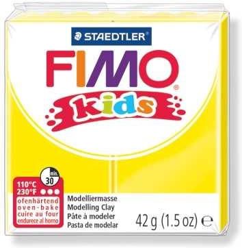 Staedtler Fimo Kids masa termoutwardzalna żółta 42 g