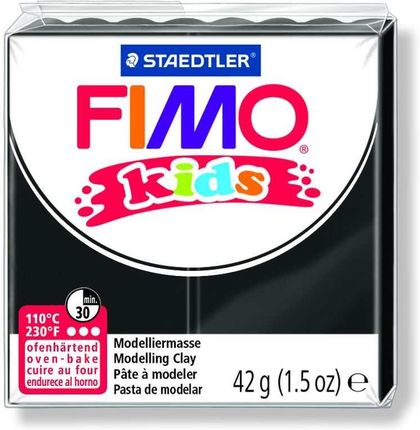 Staedtler Fimo Kids masa termoutwardzalna czarna 42 g