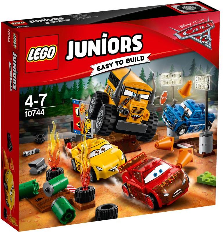 Lego 10744 Juniors Disney Auta Szalona Osemka W Thunder Hollow Ceny I Opinie Ceneo Pl