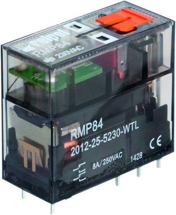 Relpol Przekaźnik Miniaturowy 2P 8A 230V Ac Pcb Rmp84-2012-25-5230-Wt 2615205
