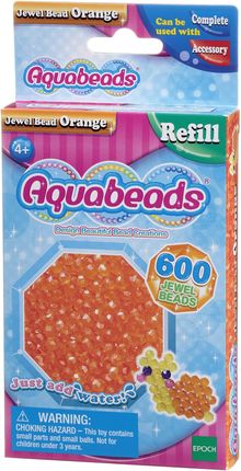 Epoch Aquabeads Zestaw koralików-klejnocików pomarańczowy