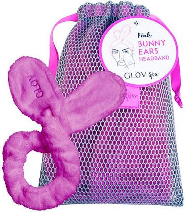 Glov Bunny Ears Opaska Ułatwiająca Zmywanie Makijażu Pink 1 szt.